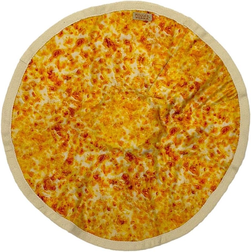 Mougee Store ستار فلو ستار - سلسلة البيتزا - 19.5 بوصة (جبنة مع حلقة طاقة داخلية) - Image 1